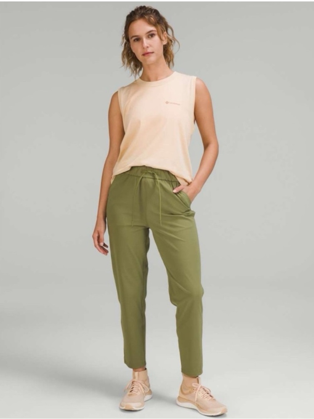 Lululemon Green Athletic Pants
